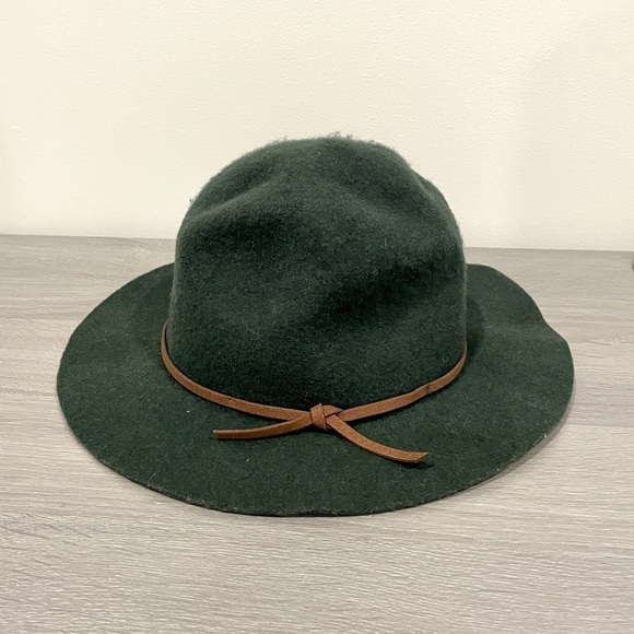 Brixton Green Fedora 100% Wool Hat main image 4